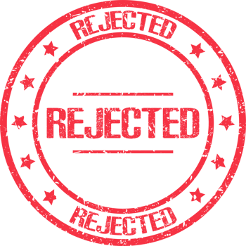 Rejected stamp mark clipart png