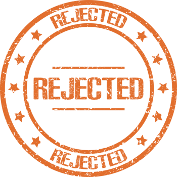 Rejected stamp mark clipart png