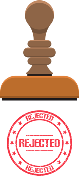Rejected stamp mark clipart png