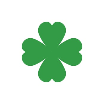 clover icon design template vector