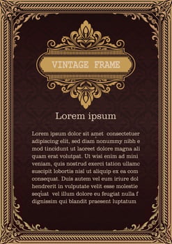 decorative frame vector