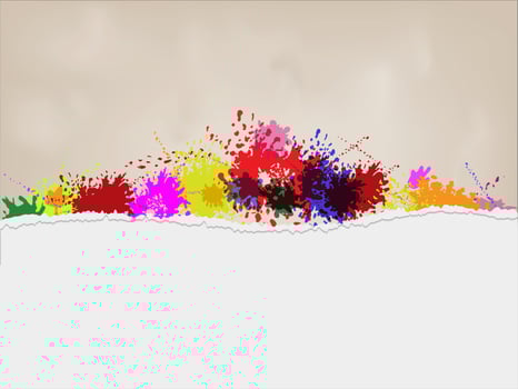 Ripped paper vector