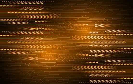 cyber circuit future technology concept background vector