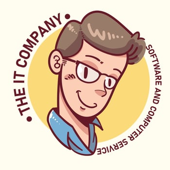 Logo of IT company vector
