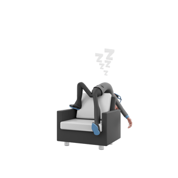 3D Render character businessman illustration png