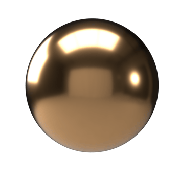 3d geometric basic shape cube sphere primitive metallic gold element for decoration three dimensional rendering set collection png