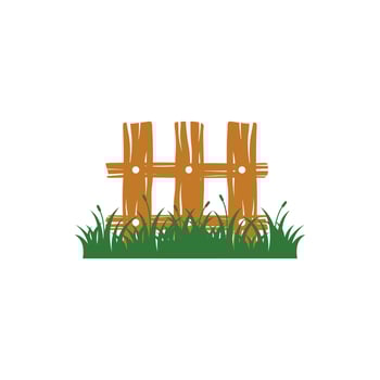 fence icon graphic design vector