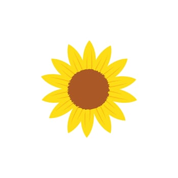 flower clipart design template vector