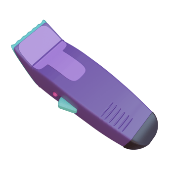 3d Render Shaver object png