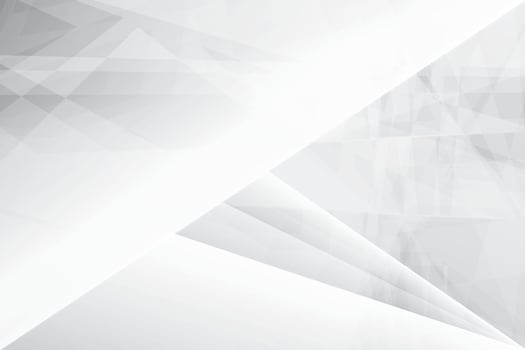 Abstract white and gray color, modern design background with geometric shape. Vector illustration.