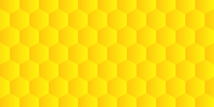 colorful seamless hexagon pattern background vector