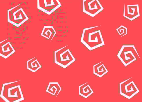 abstract spiral patterns vector