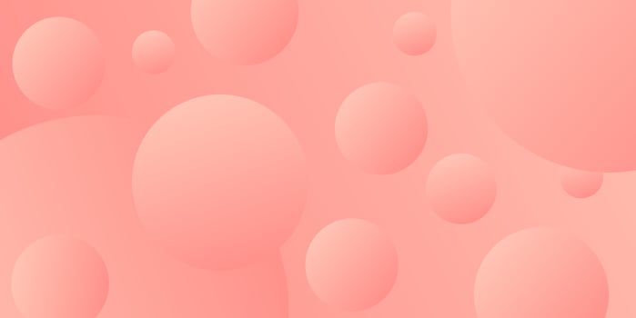 pink bubble background vector