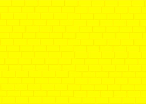 yellow brick wall background vector