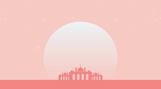 Islamic Background. Eid Mubarak Background. Ramadan Kareem Background. vector