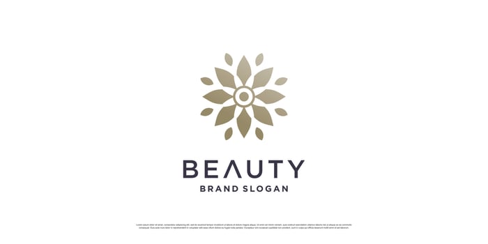 Beauty logo design with minimalist line concept Premium Vector part 2