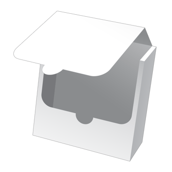 3D packaging box mockup png