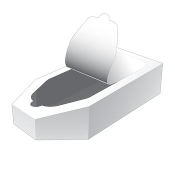 3D packaging box mockup png