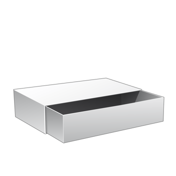 3D packaging box mockup png