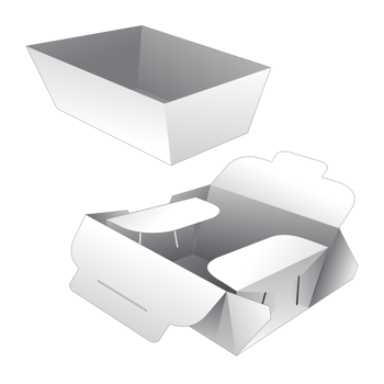 3D packaging box mockup png