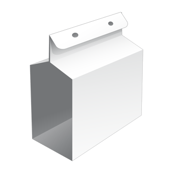 3D packaging box mockup png