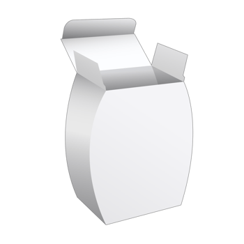 3D packaging box mockup png
