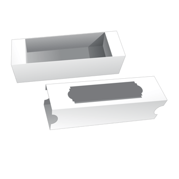 3D packaging box mockup png