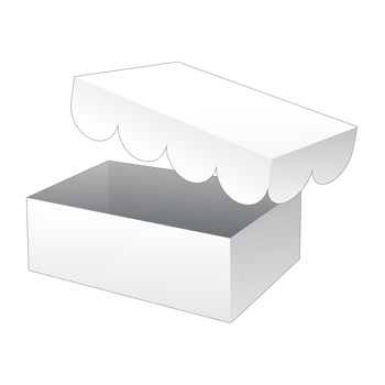 3D packaging box mockup png