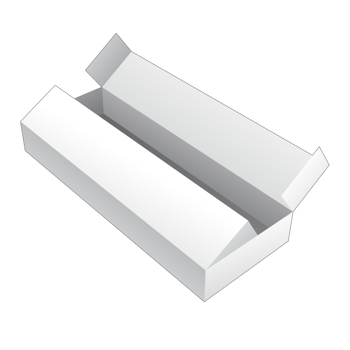 3D packaging box mockup png