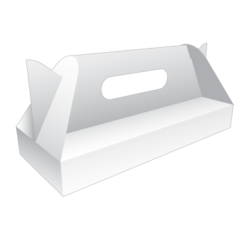 3D packaging box mockup png