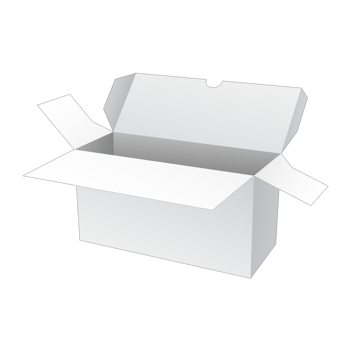 3D packaging box mockup png