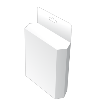 3D packaging box mockup png
