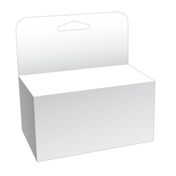 3D packaging box mockup png
