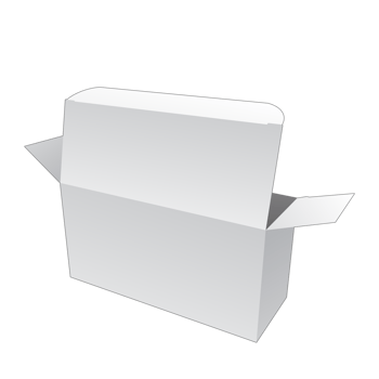 3D packaging box mockup png
