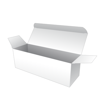 3D packaging box mockup png
