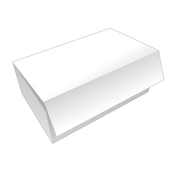 3D packaging box mockup png
