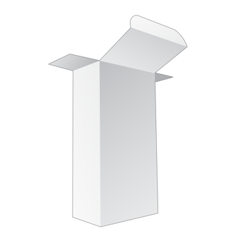 3D packaging box mockup png