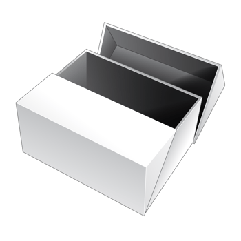 3D packaging box mockup png