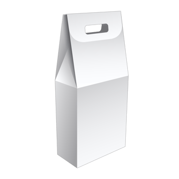 3D packaging box mockup png