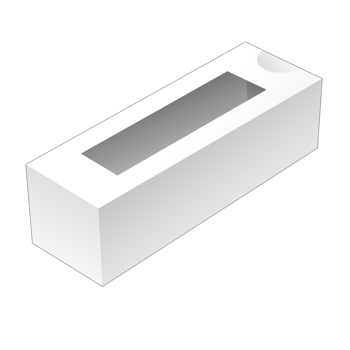 3D packaging box mockup png