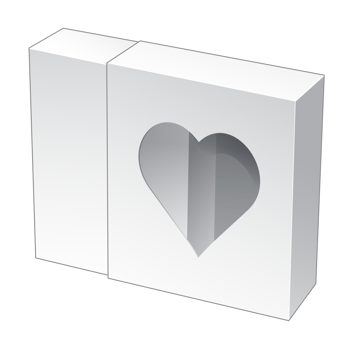 3D packaging box mockup png