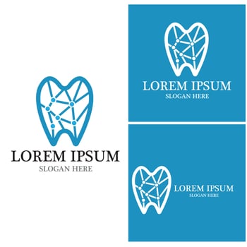 Dental logo Template vector illustration