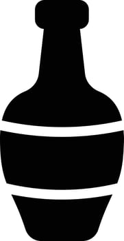 bottle vector illustration on a background.Premium quality symbols.vector icons for concept and graphic design.