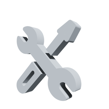 3D Icon Setting PNG Transparent.