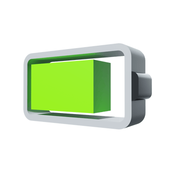 3D Icon Green Ecology PNG Transparent.