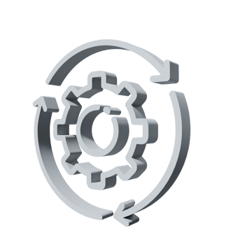 3D Icon Setting PNG Transparent.