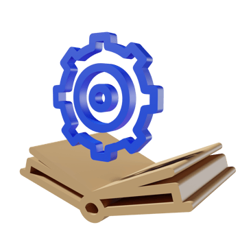 Back to school 3D icon PNG transparent.