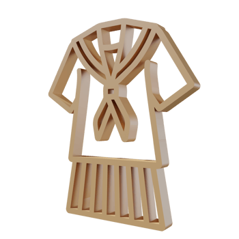 Back to school 3D icon PNG transparent.