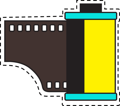 Nostalgia elements, illustration, flat design png