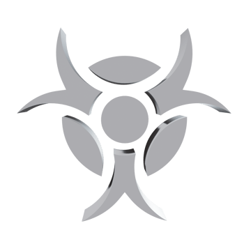 Nuclear 3D icon PNG transparent